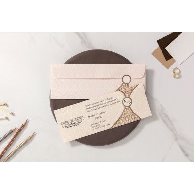Düğün - Nişan Davetiyesi Stylish Davetiye 10378