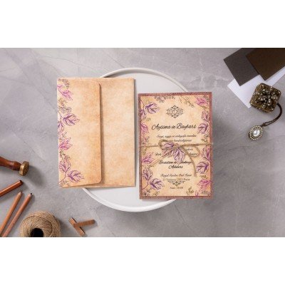 Düğün - Nişan Davetiyesi İKLİM DAVETİYE 10523
