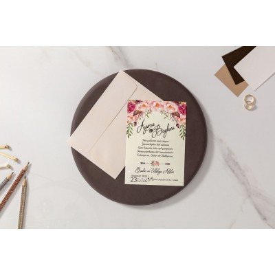 Düğün - Nişan Davetiyesi İKLİM DAVETİYE 10578