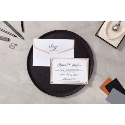 Düğün - Nişan Davetiyesi İKLİM DAVETİYE 10610