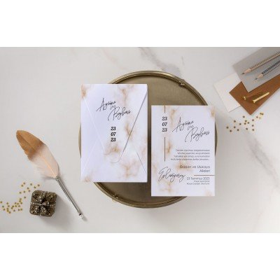 Düğün - Nişan Davetiyesi İKLİM DAVETİYE 10611