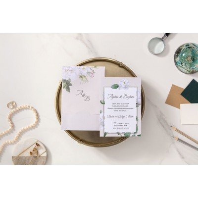 Düğün - Nişan Davetiyesi İKLİM DAVETİYE 10623