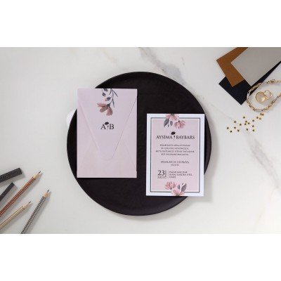 Düğün - Nişan Davetiyesi İKLİM DAVETİYE 10642