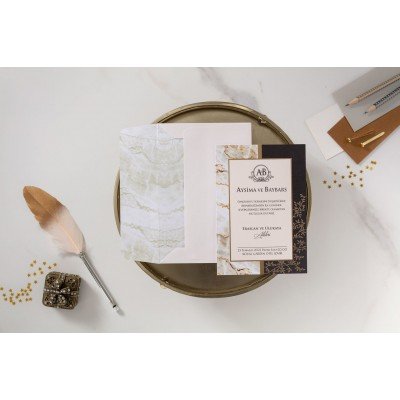 Düğün - Nişan Davetiyesi İKLİM DAVETİYE 10645