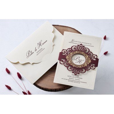 Düğün - Nişan Davetiyesi BUTIQLINE - Davetiye 1114