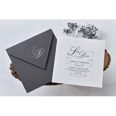 Düğün - Nişan Davetiyesi BUTIQLINE - Davetiye 1116
