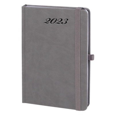 209022 AKDERE GRİ TARİHLİ AJANDA (14X20 CM)