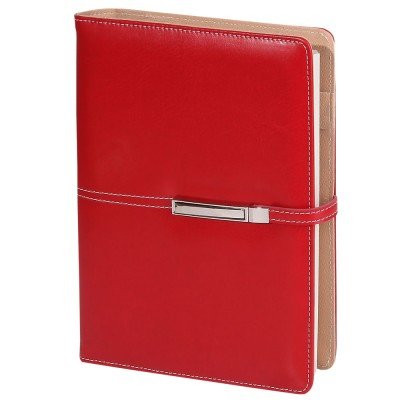 300304 BEŞEVLER KIRMIZI  HESAP MAKİNALI ORGANİZER