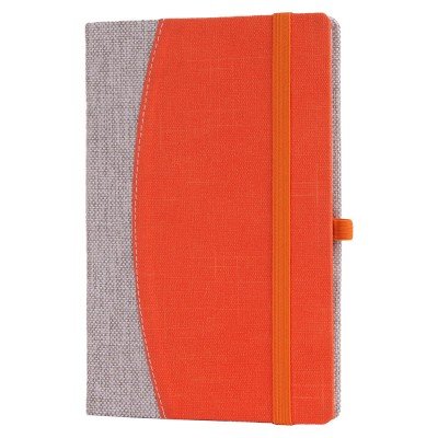 300716 CİNNAH TURUNCU TARİHSİZ DEFTER (13X21 CM)