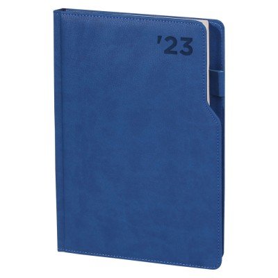 301105 ÜMİTKÖY LACİVERT L KESİM TARİHLİ AJANDA (17X24 CM)