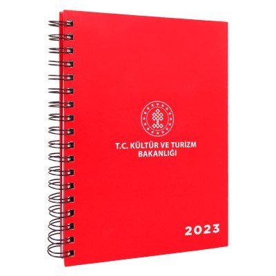 304802 UYANIŞ SPİRALLİ GÜNLÜK AJANDA (17X24 CM)