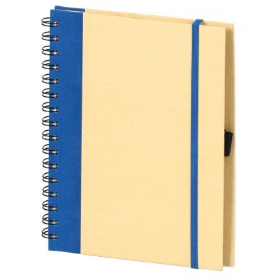 468705 FUNDA LACİVERT SPİRALLİ NOTLUK