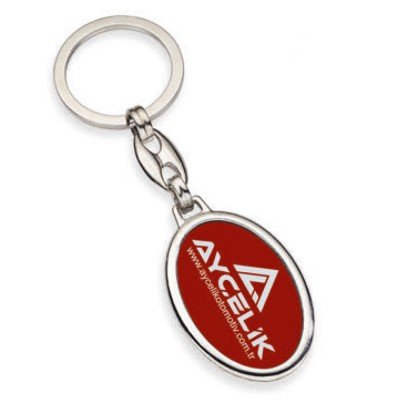 476304 SEYFİYAZ KIRMIZI ÇİFT YÖN METAL ANAHTARLIK