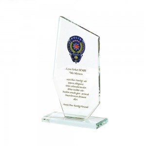 486131 KAŞGAR KRİSTAL PLAKET