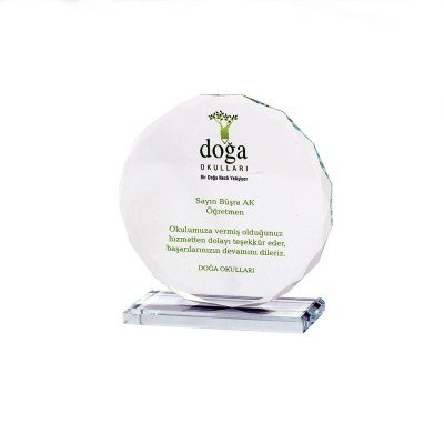 487131 ÜSTÜN KRİSTAL PLAKET