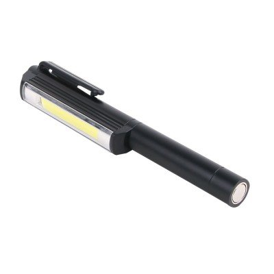 492401 ZAMBAK SİYAH MIKNATISLI LED EL FENERİ