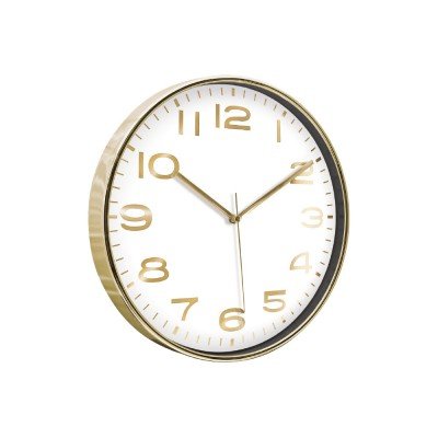 5010143 HADES406 METALİZE ÇERÇEVE DUVAR SAATİ (380 MM)