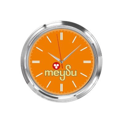 5023216 HERA546 METALİZE ÇERÇEVE DUVAR SAATİ (350 MM)