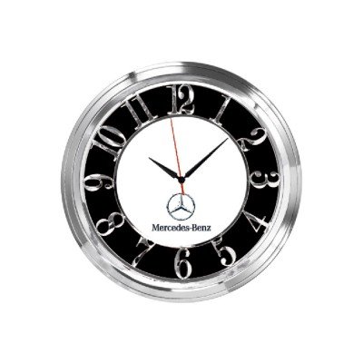 5033301 UMAY546 METALİZE ÇERÇEVE DUVAR SAATİ (350 MM)