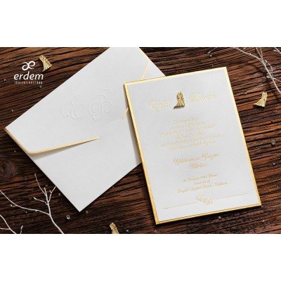 Düğün - Nişan Davetiyesi ERDEM DAVETİYE 50501