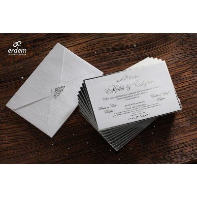 Düğün - Nişan Davetiyesi ERDEM DAVETİYE 50551
