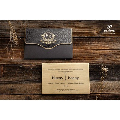 Düğün - Nişan Davetiyesi ERDEM DAVETİYE 50563