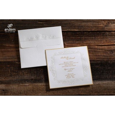 Düğün - Nişan Davetiyesi ERDEM DAVETİYE 50577