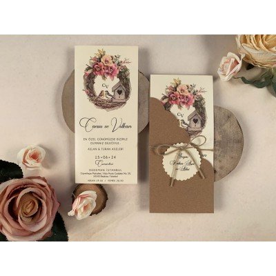 Düğün - Nişan Davetiyesi Elite Davetiye - 63698