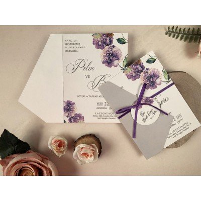 Düğün - Nişan Davetiyesi Elite Davetiye - 74740