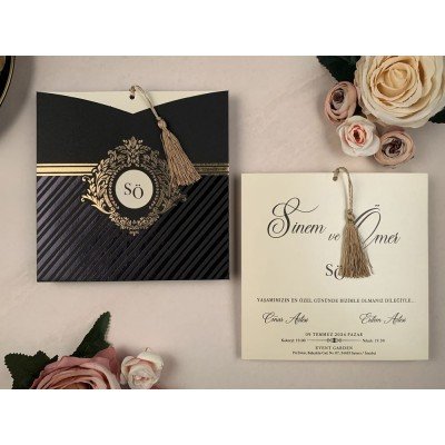 Düğün - Nişan Davetiyesi Elite Davetiye - 74762