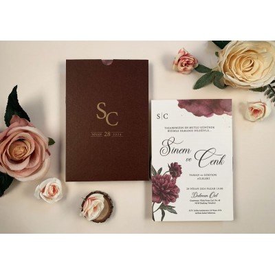 Düğün - Nişan Davetiyesi Elite Davetiye - 74764