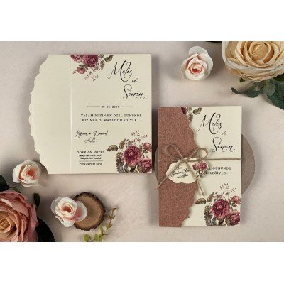 Düğün - Nişan Davetiyesi Elite Davetiye - 74775