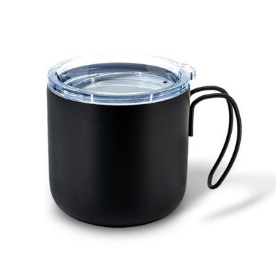 792301 ABANA SİYAH 240 ML ÇELİK BARDAK