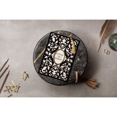 Düğün - Nişan Davetiyesi WEDDİNG DAVETİYE - 8345