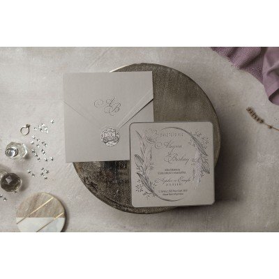 Düğün - Nişan Davetiyesi WEDDİNG DAVETİYE - 8399