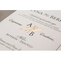 Düğün - Nişan Davetiyesi WEDDİNG DAVETİYE - 8408