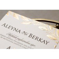 Düğün - Nişan Davetiyesi WEDDİNG DAVETİYE - 8408