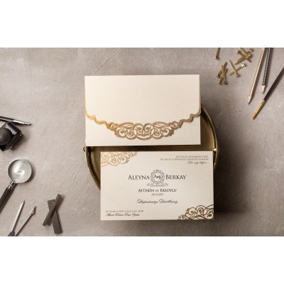 Düğün - Nişan Davetiyesi WEDDİNG DAVETİYE - 8442