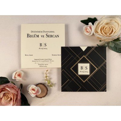 Düğün - Nişan Davetiyesi Elite Davetiye - 85851