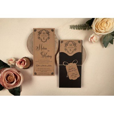 Düğün - Nişan Davetiyesi Elite Davetiye - 85856