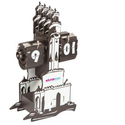 917101 PATARA İZMİR SAAT KULESİ MASA SAATİ