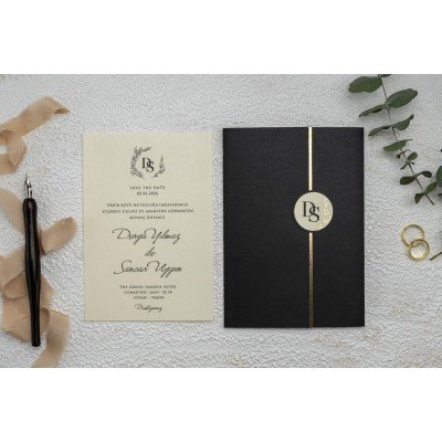 Düğün - Nişan Davetiyesi EKONOM Davetiye - 9266