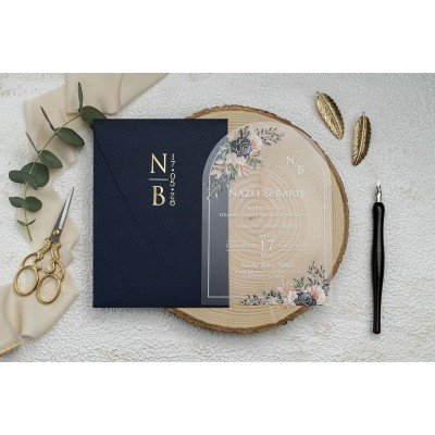 Düğün - Nişan Davetiyesi EKONOM Davetiye - 9369