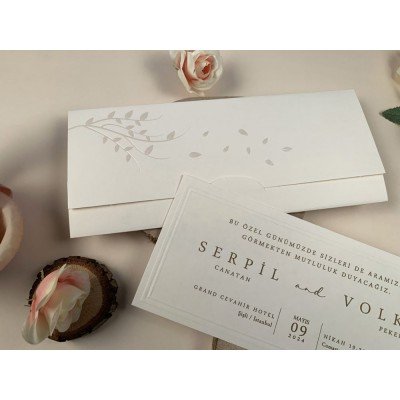 Düğün - Nişan Davetiyesi Elite Davetiye - 96953