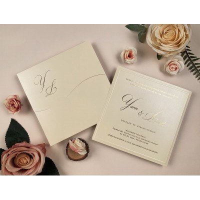 Düğün - Nişan Davetiyesi Elite Davetiye - 96957