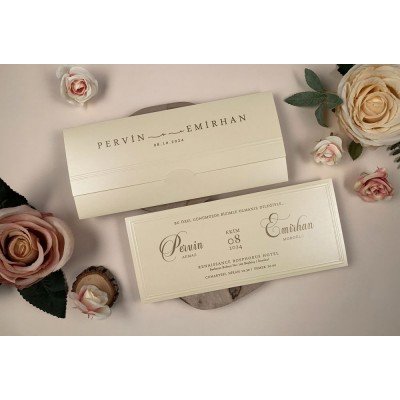 Düğün - Nişan Davetiyesi Elite Davetiye - 96958