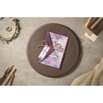 Düğün - Nişan Davetiyesi FENOMEN DAVETİYE 7004