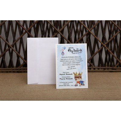 Aras Sünnet Davetiye - 5003