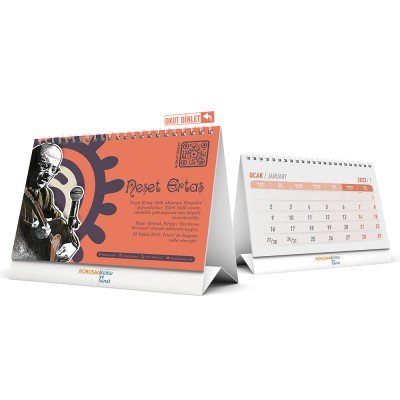 ALA-25 ALA-25 HALK OZANLARI ÜÇGEN MASA TAKVİMİ