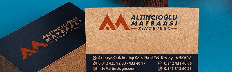 Ankara Kaliteli Kartvizit Bastırma